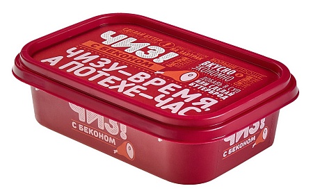 Продукт плавленый с сыром и беконом, 180г.