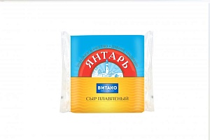 Сыр плавленый Янтарь 130г