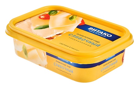 Сыр плавленый в ванночке  Сливочный 200г