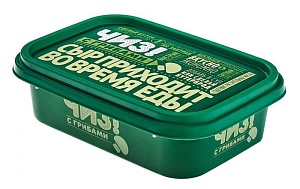 Продукт плавленый с сыром и грибами,180г.