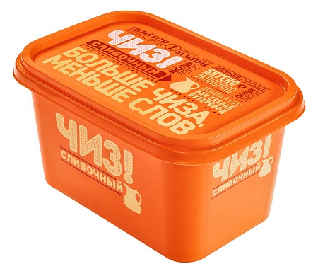 Продукт плавленый с сыром сливочный, 380г.